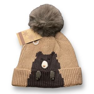 Baby Toddler Winter Beanie Hat Khaki
